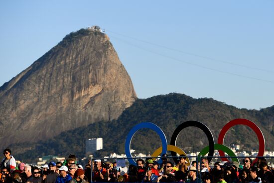 2016 Summer Olympics. Sailing. RS:X. Finals