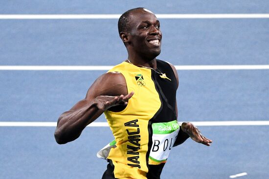 2016 Summer Olympics. Athletics. Men's 100m finals