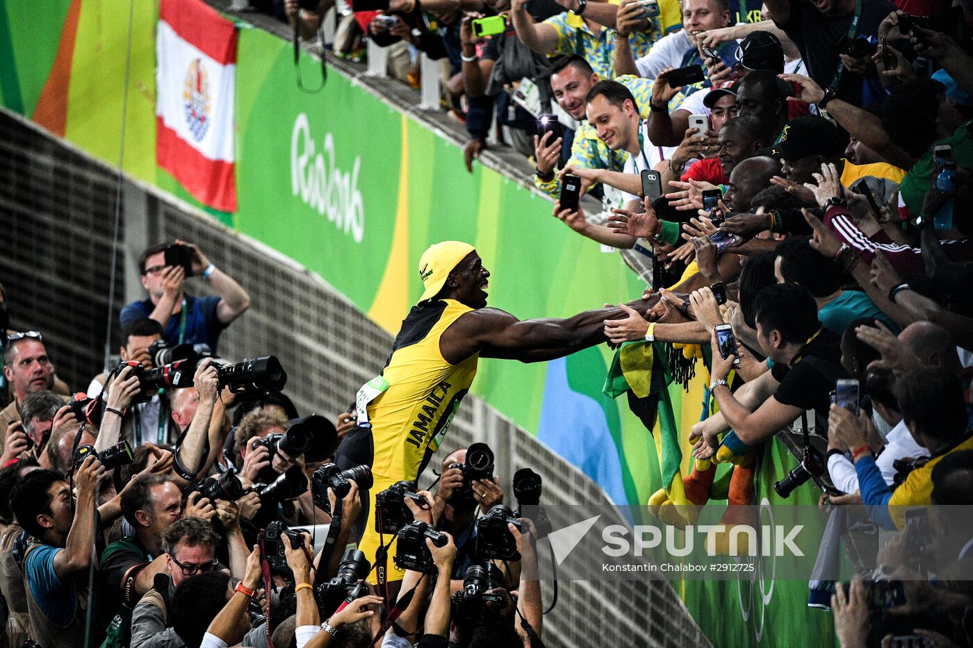 2016 Summer Olympics. Athletics. Men's 100m finals