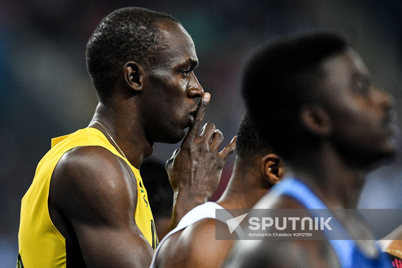 2016 Summer Olympics. Athletics. Men's 100m finals