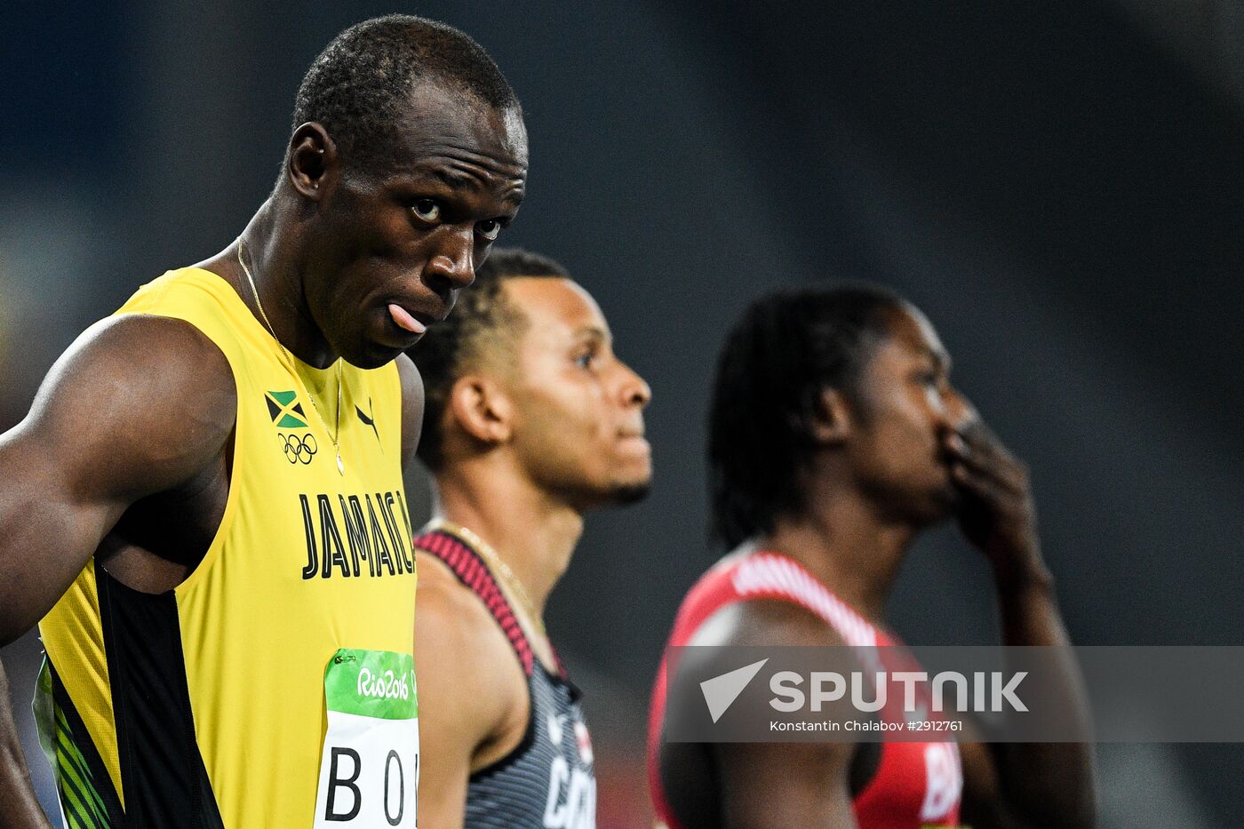 2016 Summer Olympics. Athletics. Men's 100m finals