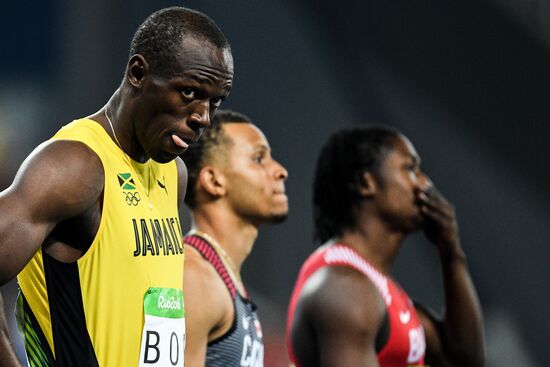 2016 Summer Olympics. Athletics. Men's 100m finals