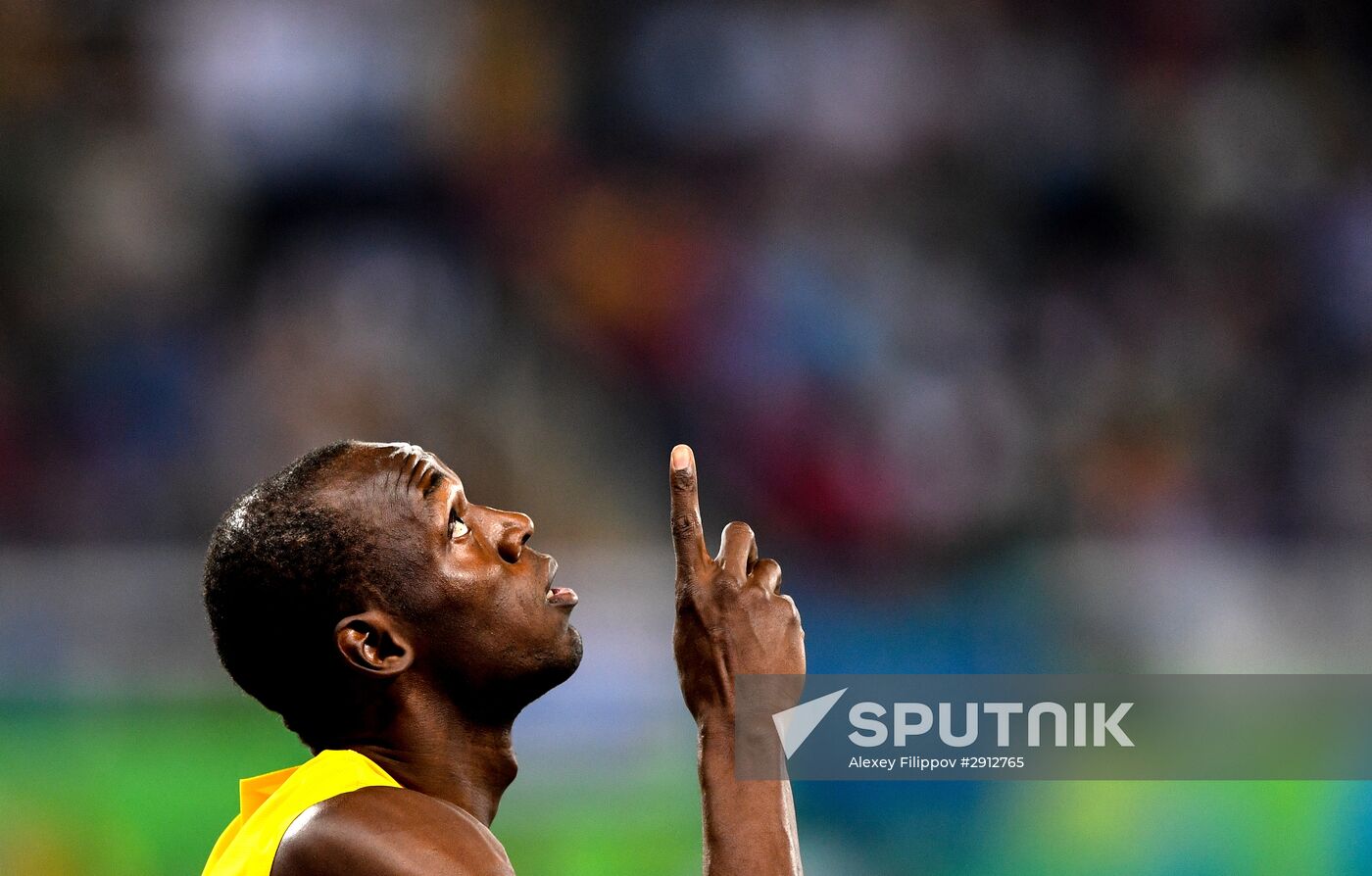 2016 Summer Olympics. Athletics. Men's 100m finals