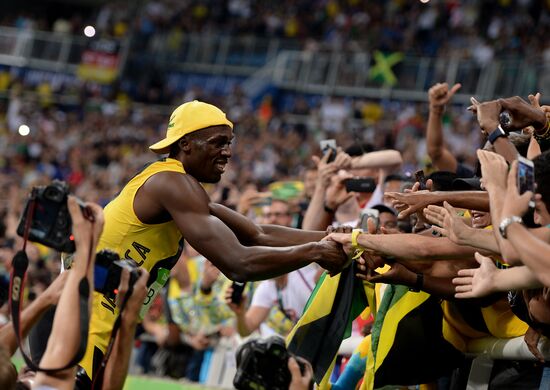 2016 Summer Olympics. Athletics. Men's 100m finals