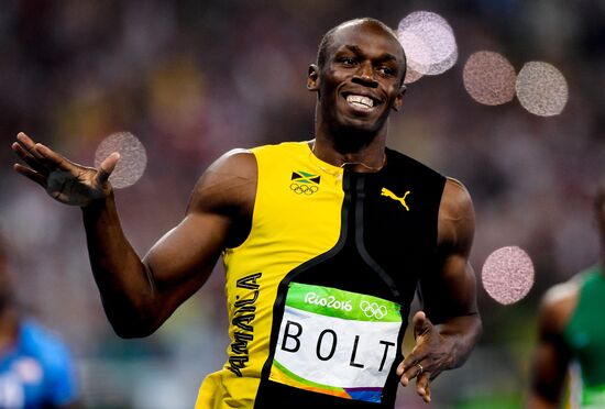 2016 Summer Olympics. Athletics. Men's 100m finals
