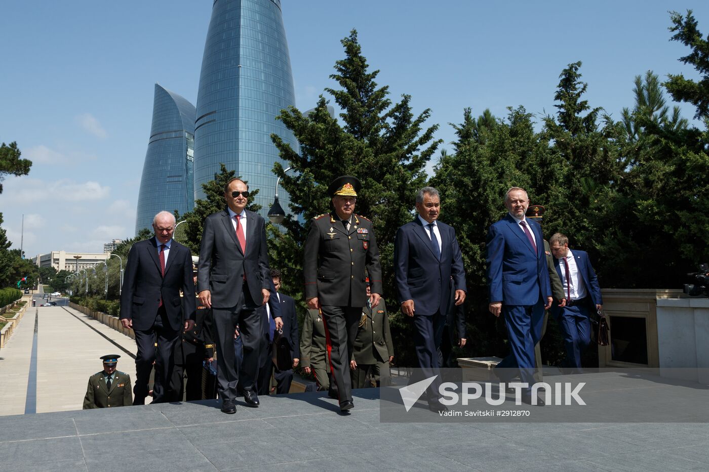 Defense Minister Sergei Shoigu's visit to Azerbaijan