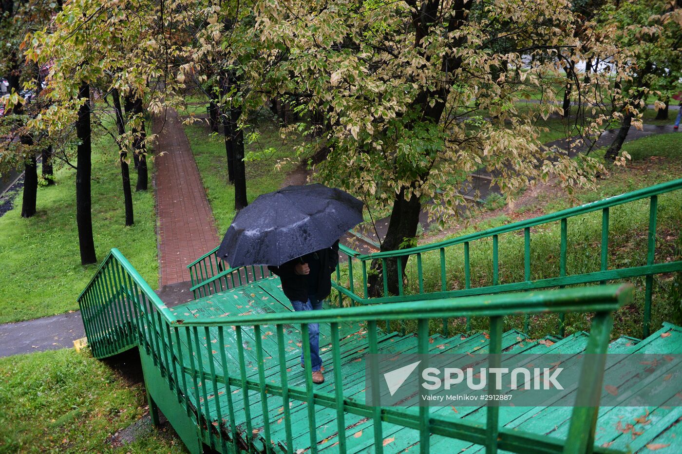 Rain in Moscow