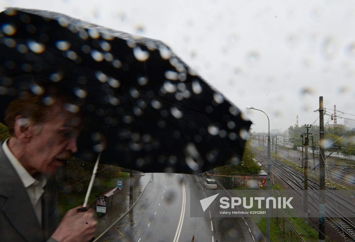 Rain in Moscow