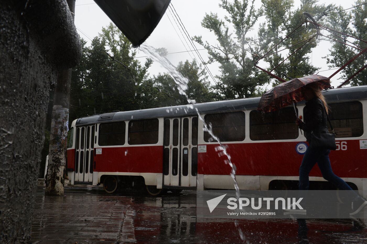 Rain in Moscow