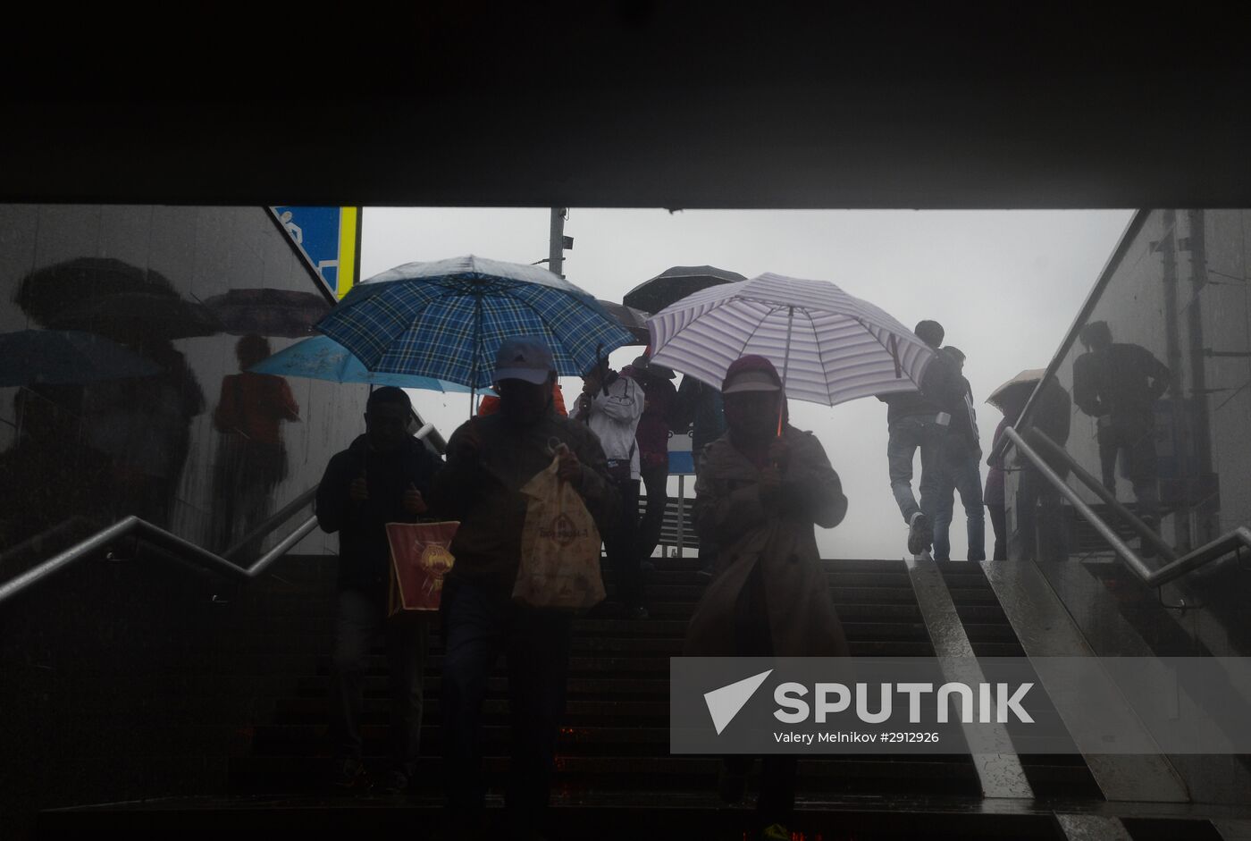 Rain in Moscow