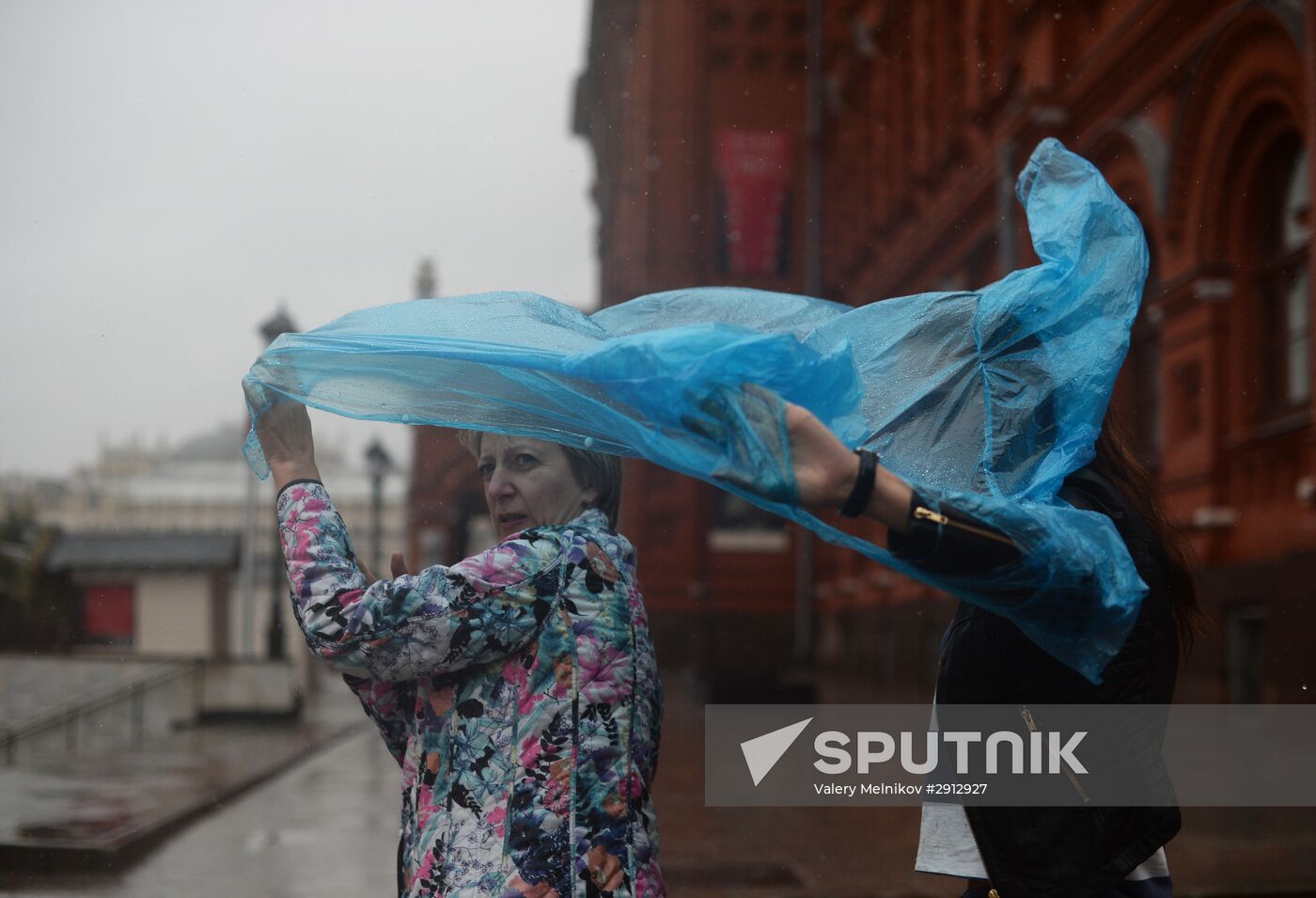 Rain in Moscow
