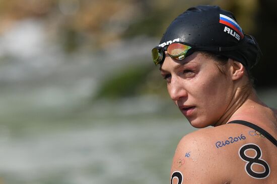 2016 Summer Olympics. Swimming. 10 km open water. Women