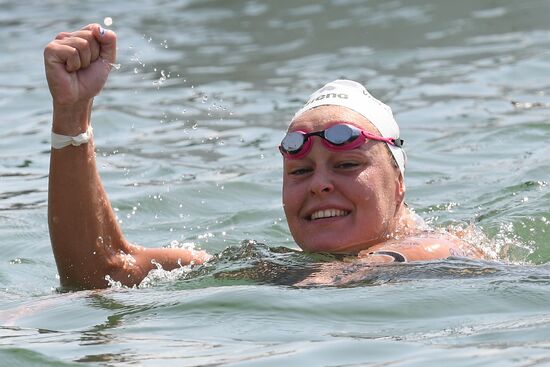 2016 Summer Olympics. Swimming. 10 km open water. Women