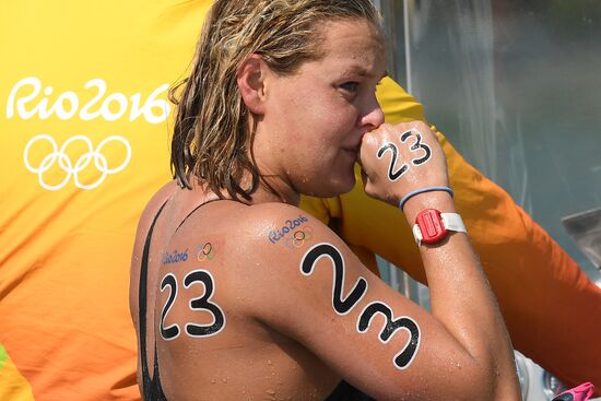 2016 Summer Olympics. Swimming. 10 km open water. Women