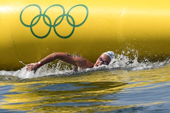 2016 Summer Olympics. Swimming. 10 km open water. Women
