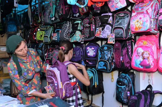 Preparations for new school year in Grozny