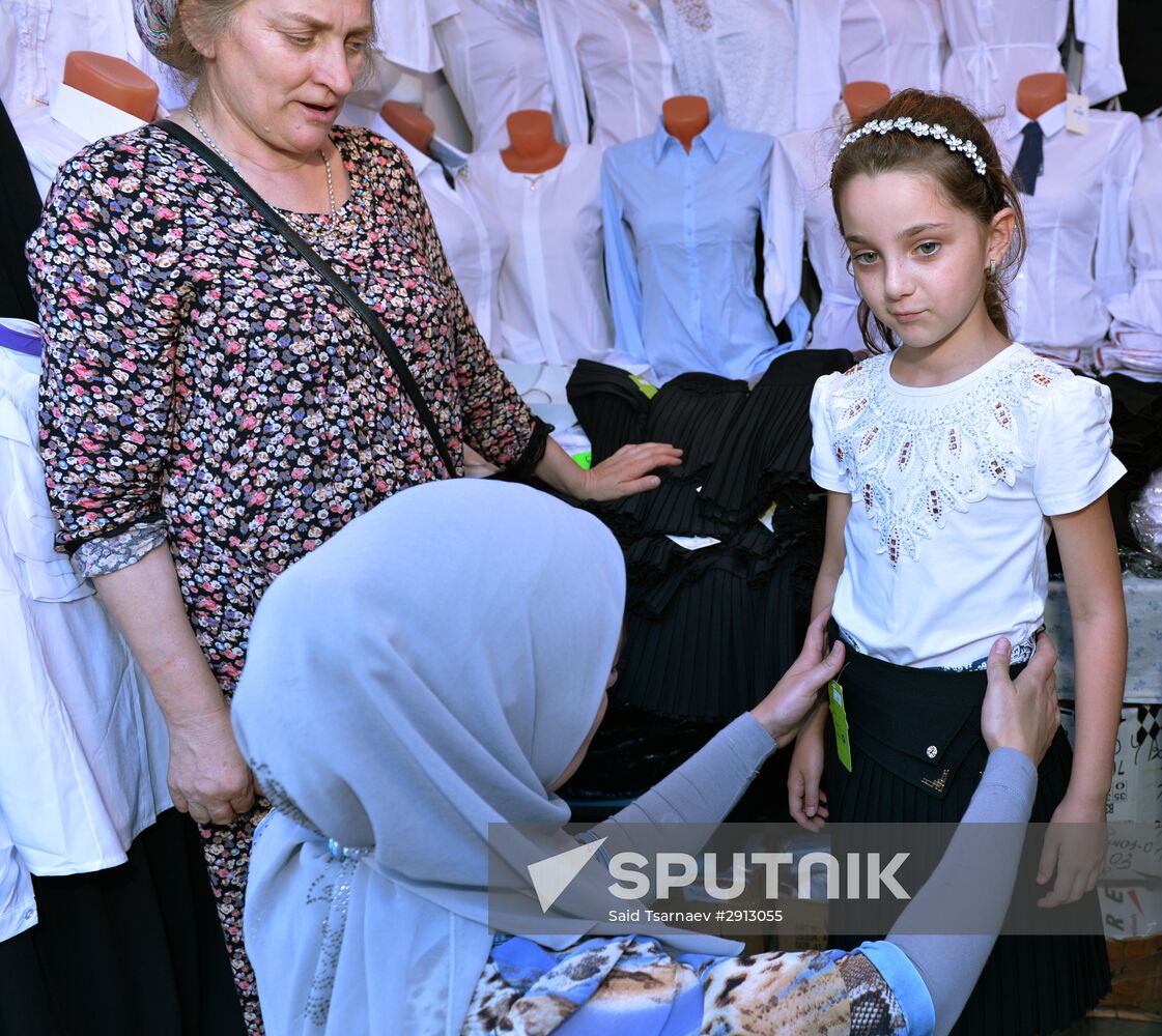 Preparations for new school year in Grozny