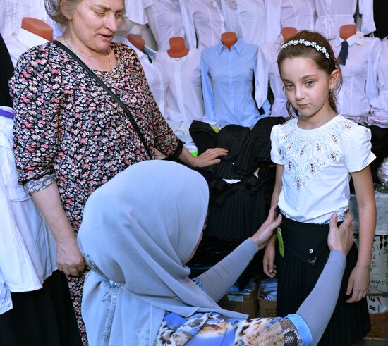 Preparations for new school year in Grozny