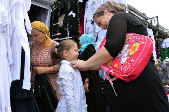 Preparing for the new academic year in Grozny