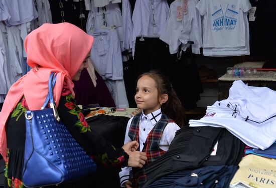 Preparing for the new academic year in Grozny