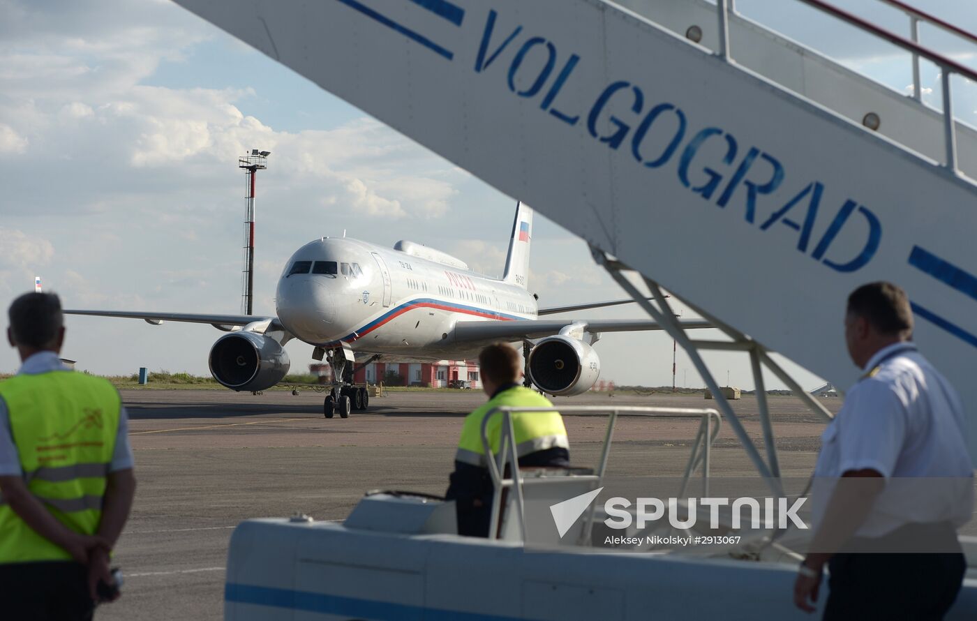 Presibdetn Putin's working visit to Volgograd