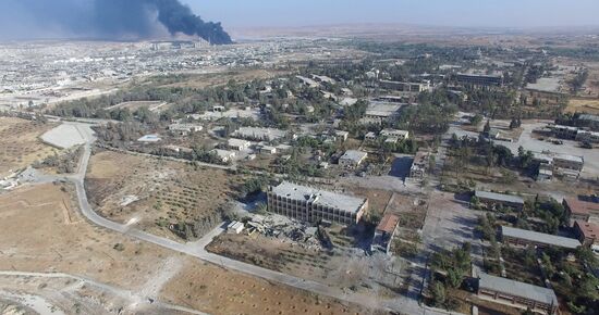 Syrian army's assault on southwest Aleppo