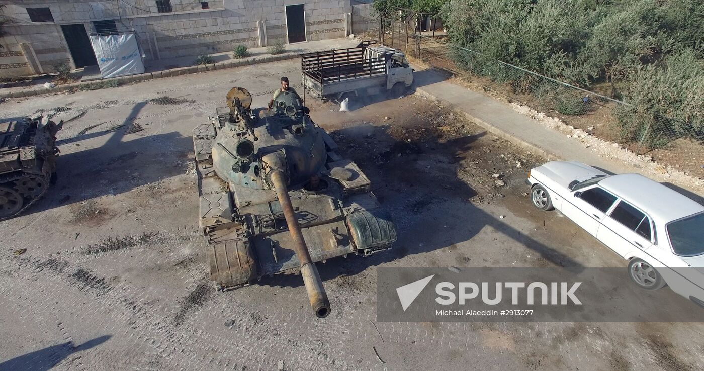 Syrian army's assault on southwest Aleppo