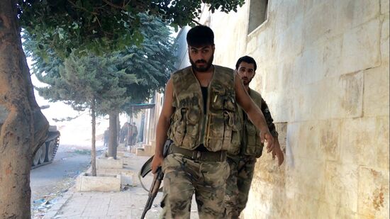 Syrian army's assault on southwest Aleppo