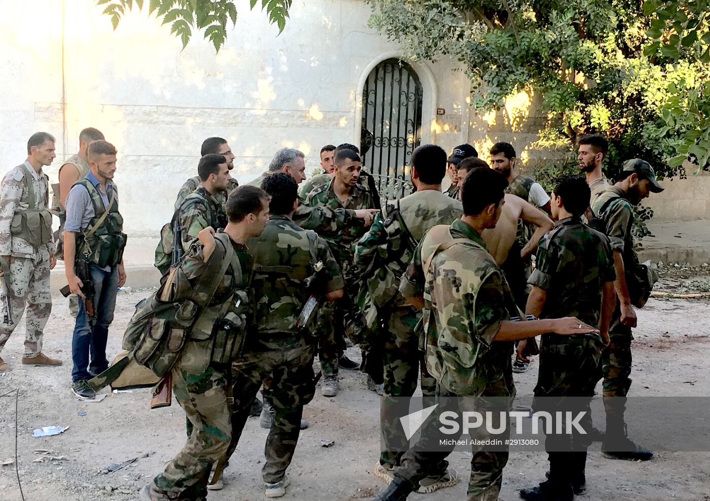 Syrian army's assault on southwest Aleppo