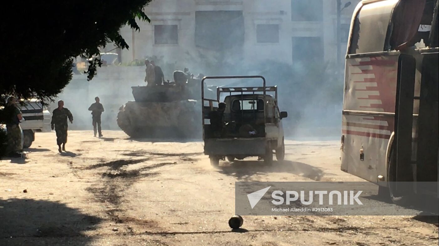 Syrian army's assault on southwest Aleppo