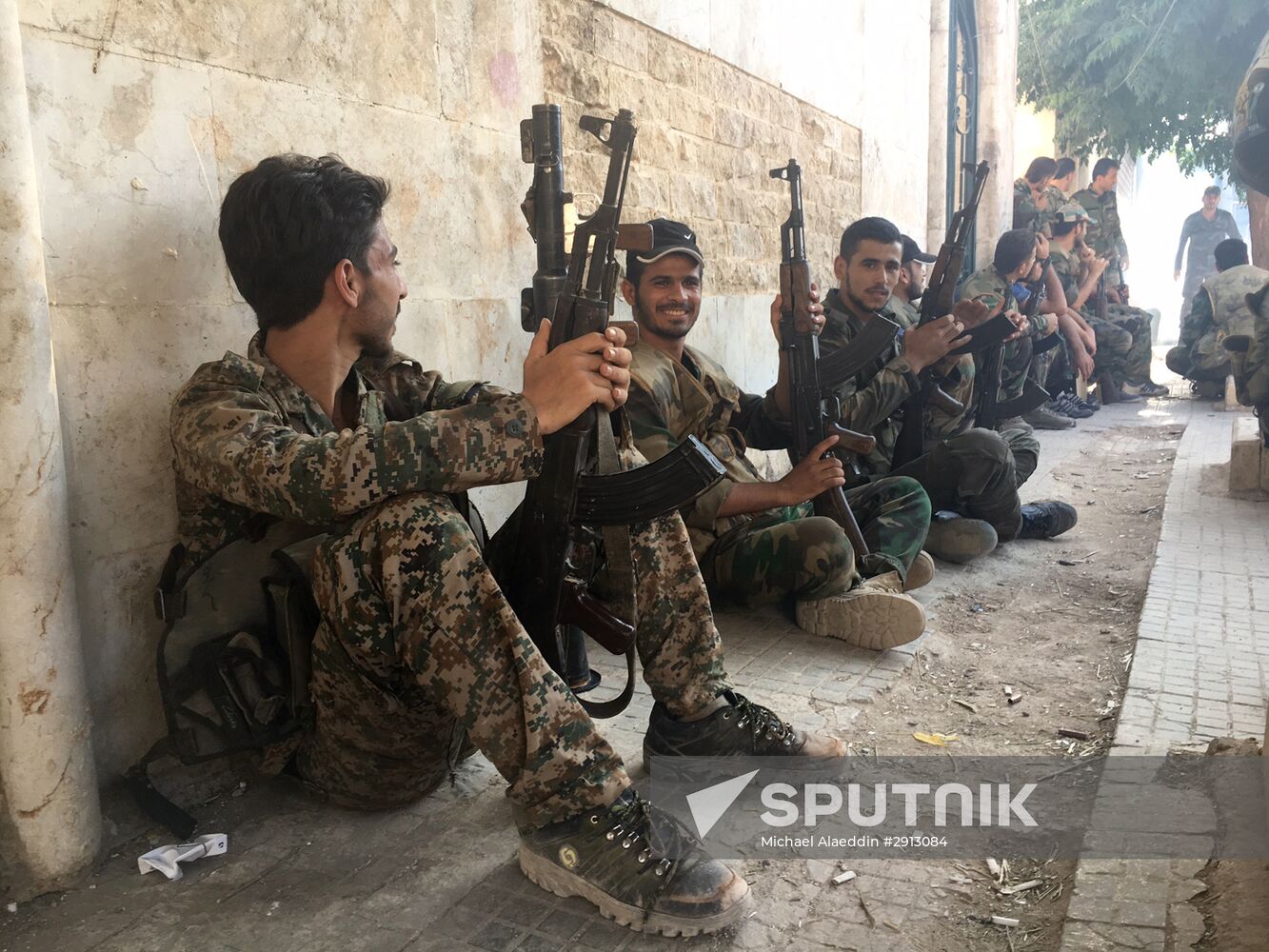 Syrian army's assault on southwest Aleppo
