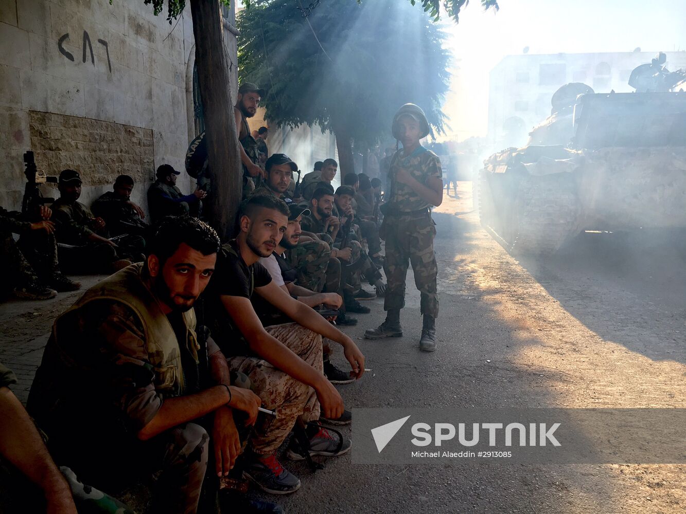 Syrian army's assault on southwest Aleppo