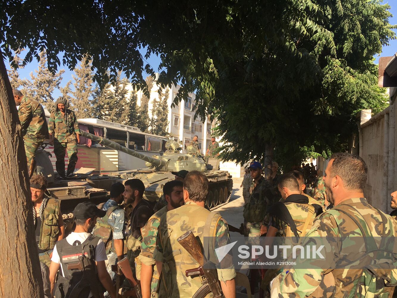 Syrian army's assault on southwest Aleppo