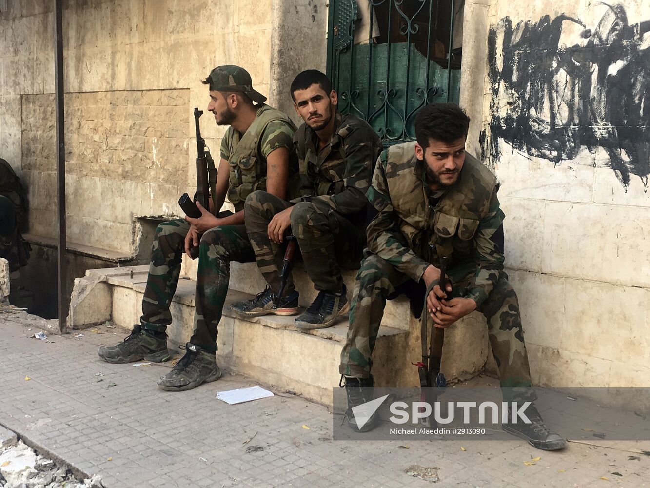 Syrian army's assault on southwest Aleppo