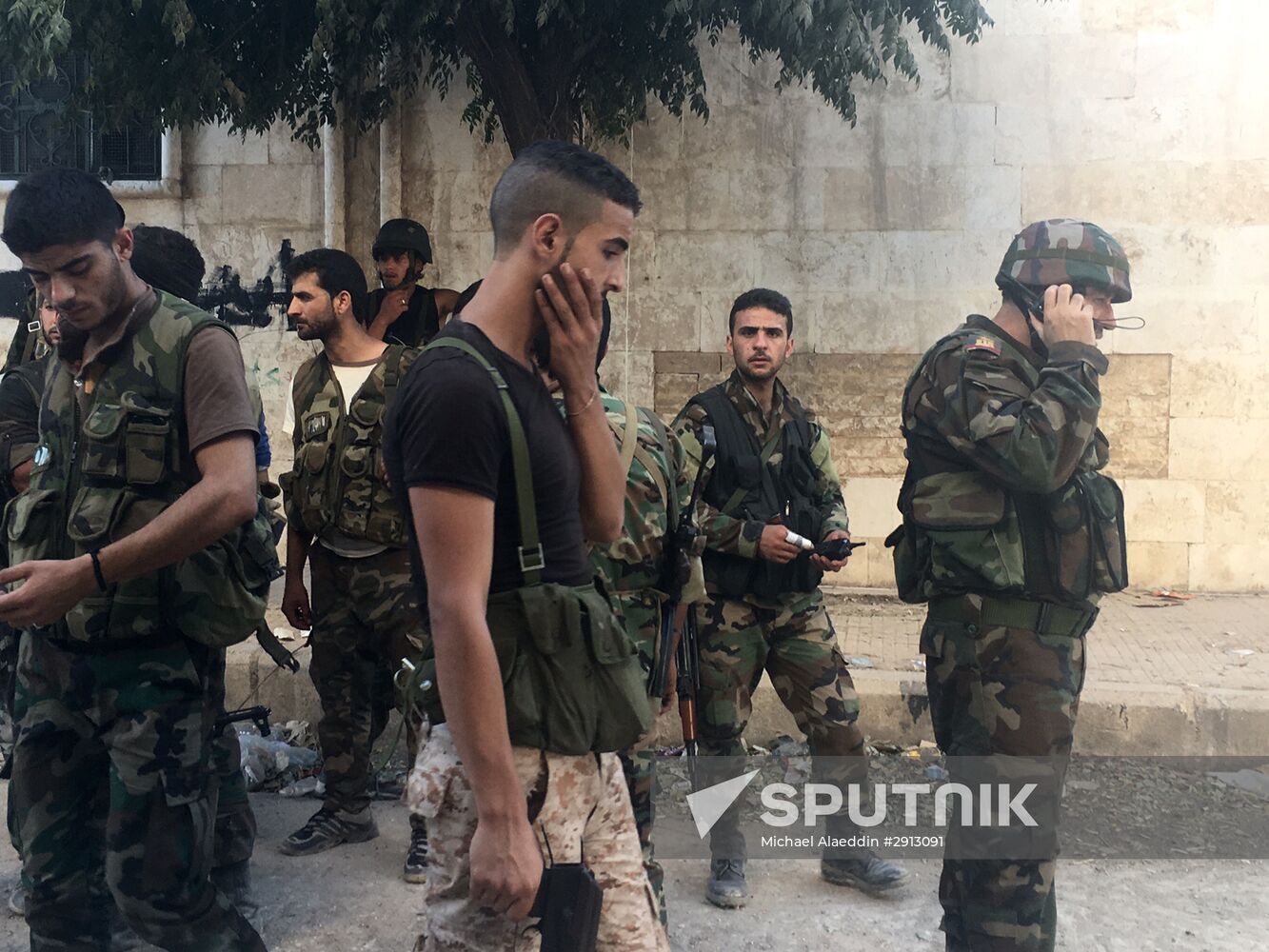 Syrian army's assault on southwest Aleppo