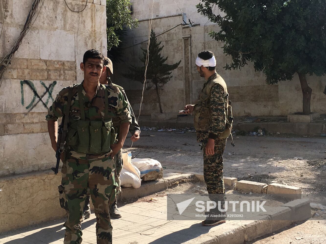 Syrian army's assault on southwest Aleppo