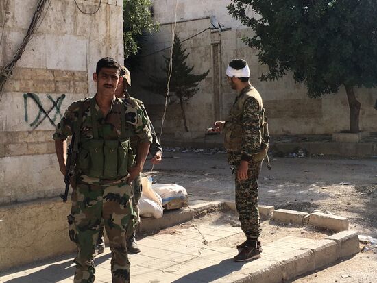 Syrian army's assault on southwest Aleppo