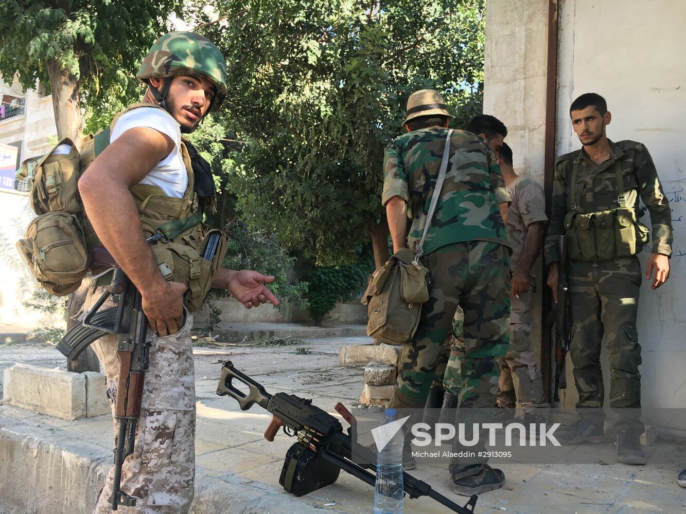 Syrian army's assault on southwest Aleppo