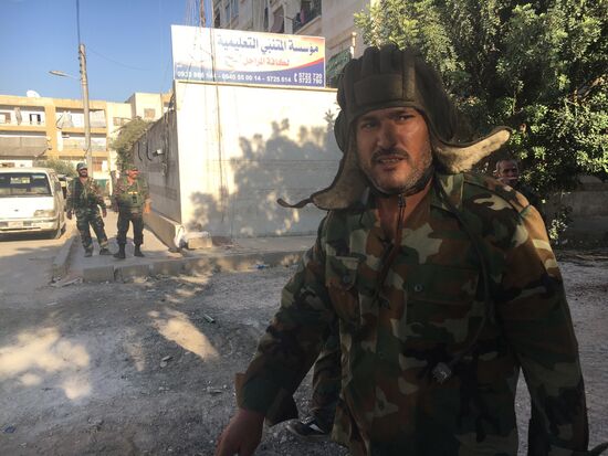 Syrian army's assault on southwest Aleppo