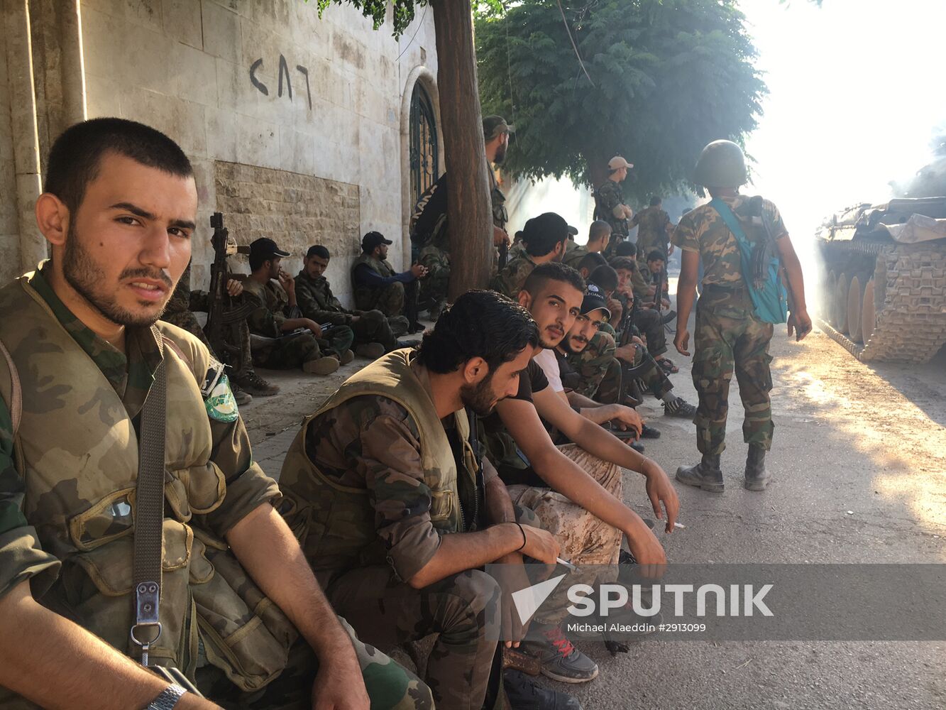 Syrian army's assault on southwest Aleppo