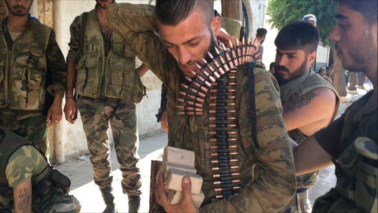 Syrian army's assault on southwest Aleppo