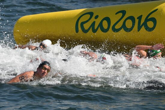 2016 Summer Olympics. Swimming. 10 km open water. Women