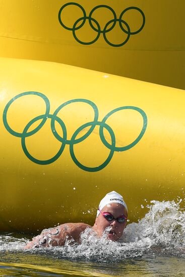 2016 Summer Olympics. Swimming. 10 km open water. Women