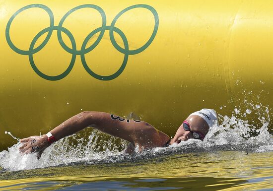 2016 Summer Olympics. Swimming. 10 km open water. Women