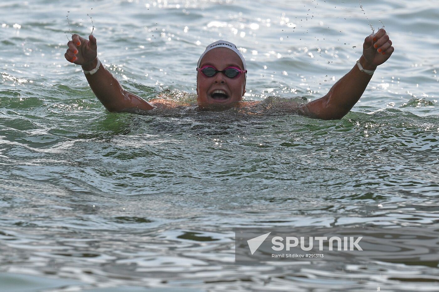 2016 Summer Olympics. Swimming. 10 km open water. Women
