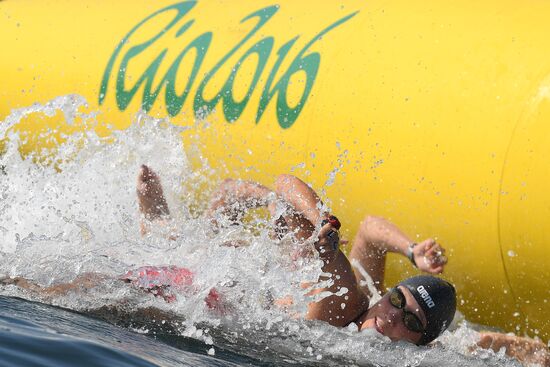2016 Summer Olympics. Swimming. 10 km open water. Women