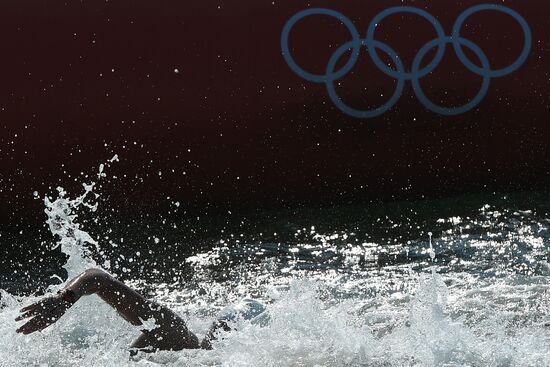 2016 Summer Olympics. Swimming. 10 km open water. Women