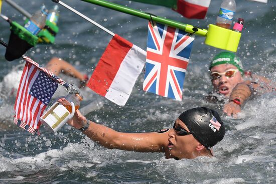 2016 Summer Olympics. Swimming. 10 km open water. Women