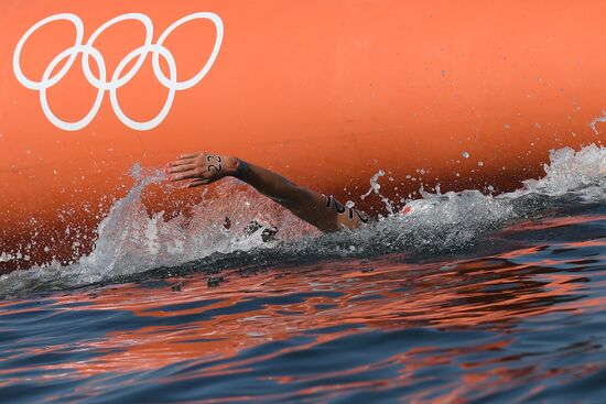 2016 Summer Olympics. Swimming. 10 km open water. Women