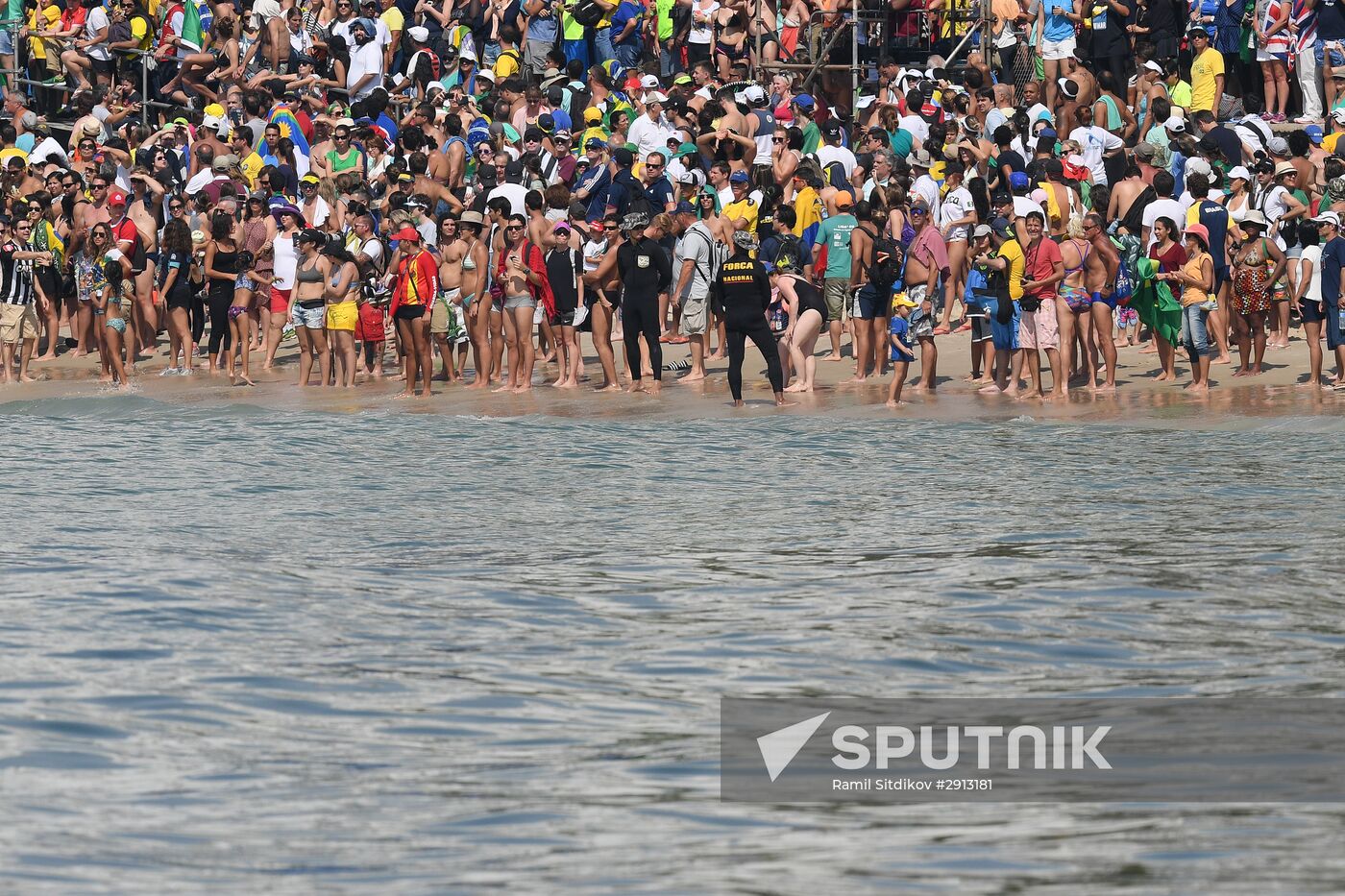 2016 Summer Olympics. Swimming. 10 km open water. Women